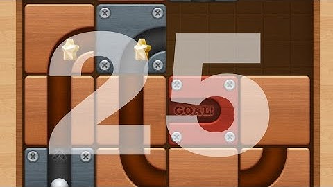 How To Solve  Roll the Ball - slide puzzle Star Mode Andromed Package Level 25 | Shorts video
