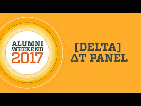 Delta T Panel, Harvey Mudd Alumni Weekend 2017