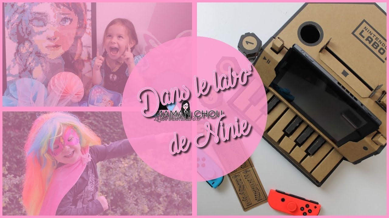 [DECOUVERTE] Pack Variety Kit Multi Kit Nintendo Labo Nintendo Switch voiture maison piano