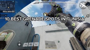 10 BEST GRENADE SPOTS IN TUNISIA COD MOBILE