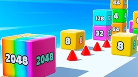 Jelly Run 2048 | All Levels Gameplay | Android, iOS | Satisfying Mobile Games | New Skin