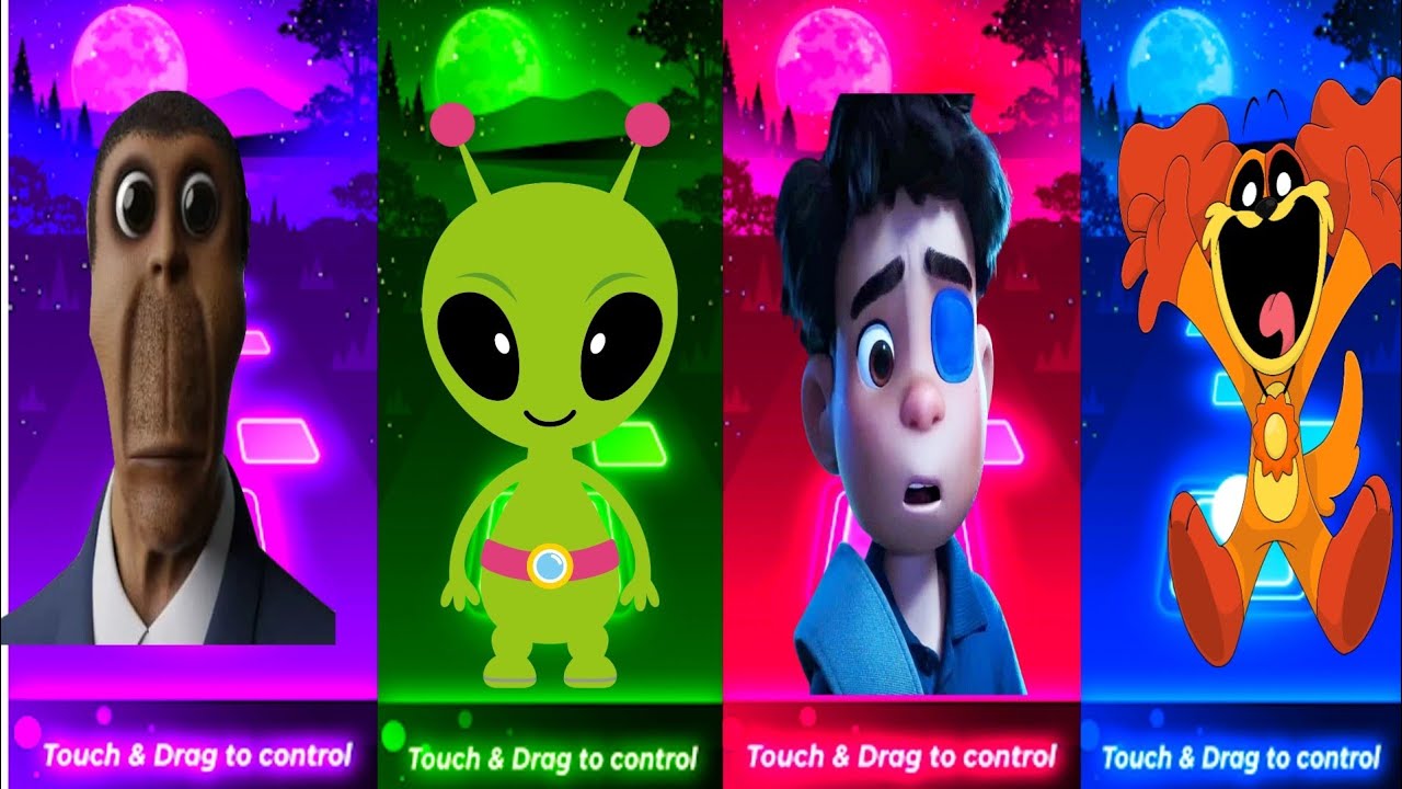 Obunga🆚Color_Alien🆚Elo🆚Ice_Age ️Who is best player?? - YouTube