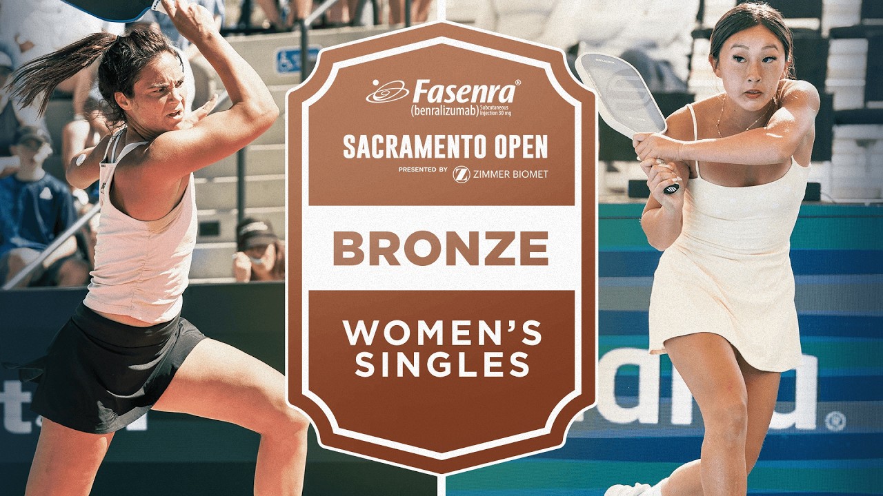 Lea Jansen v Kiora Kunimoto at the Fasenra Sacramento Open