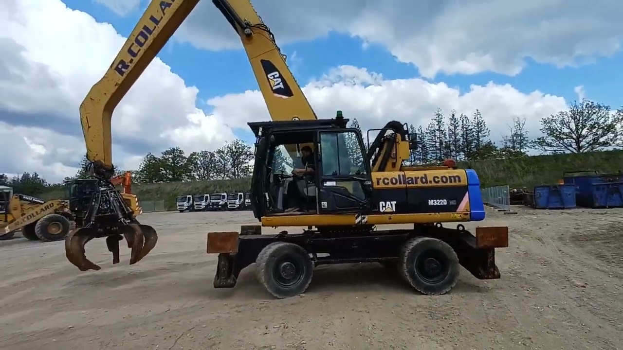 2010 CAT M322 D Scrap Handler, In auction Wednesday 4th May 2022 - CG1-13