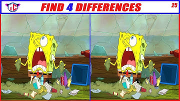 ONLY TRUE GENIUS CAN FIND THE DIFFERENCE | 100% FAIL | Brain Games | The SpongeBob Squarepants 2020