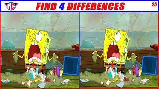 ONLY TRUE GENIUS CAN FIND THE DIFFERENCE | 100% FAIL | Brain Games | The SpongeBob Squarepants 2020 screenshot 1