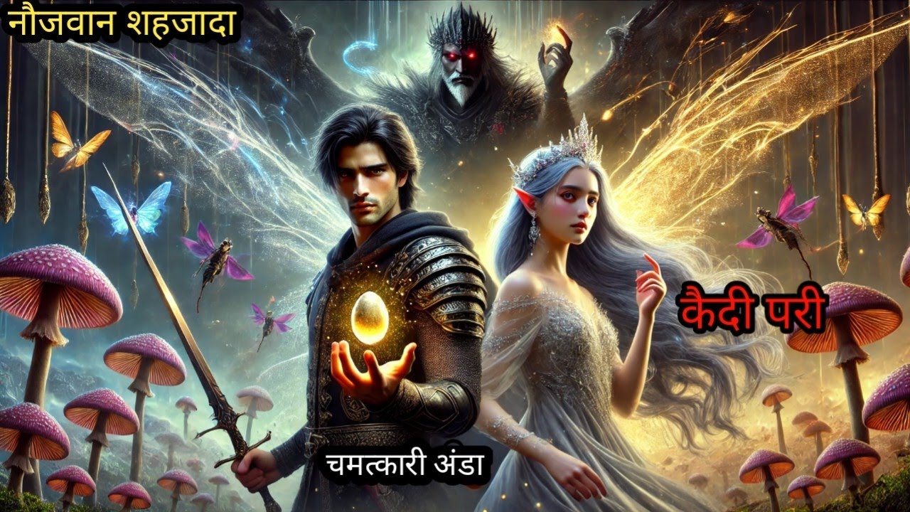 बरसों से कैद मोहब्बत अनोखी परी बूढ़ी जादूगरनी चमत्कारी अंडा बहादुर शहजादा एक ऐसी मोहब्बत जिसको कैद