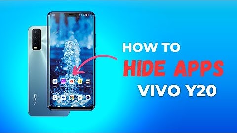 How to hide or unhide apps in vivo y20 | vivo y20 mein apps ko hide kaise krein.