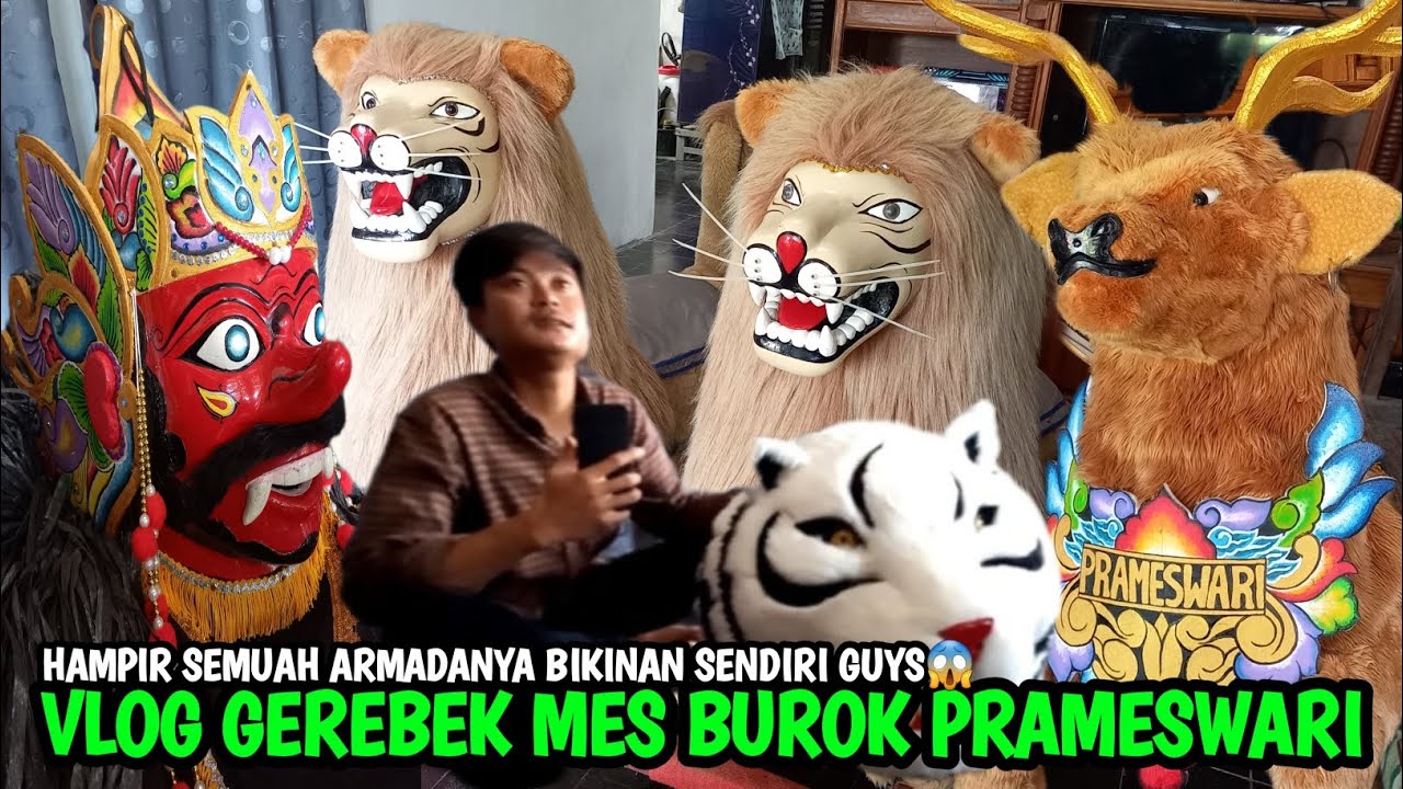 VLOG GEREBEK MES BUROK PRAMESWARI❗️HAMPIR SEMUAH ARMADANYA BIKINAN SENDIRI GUYS😱