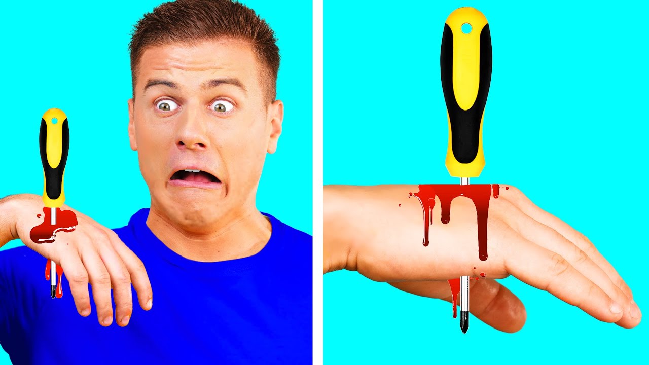 مضحك هالوين المزح | مقالب وحيل رائعة Fun Teen Challenge