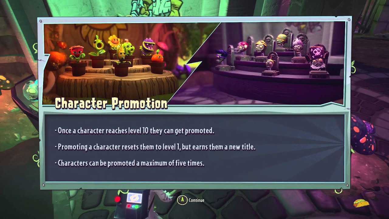 Plants vs Zombies How to Promote Your Character Garden Warfare 2 YouTube