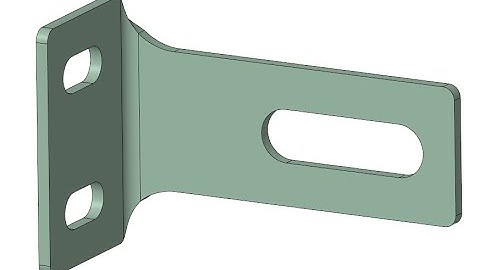 Creo - Sheetmetal tutorial & driven export DXF for laser