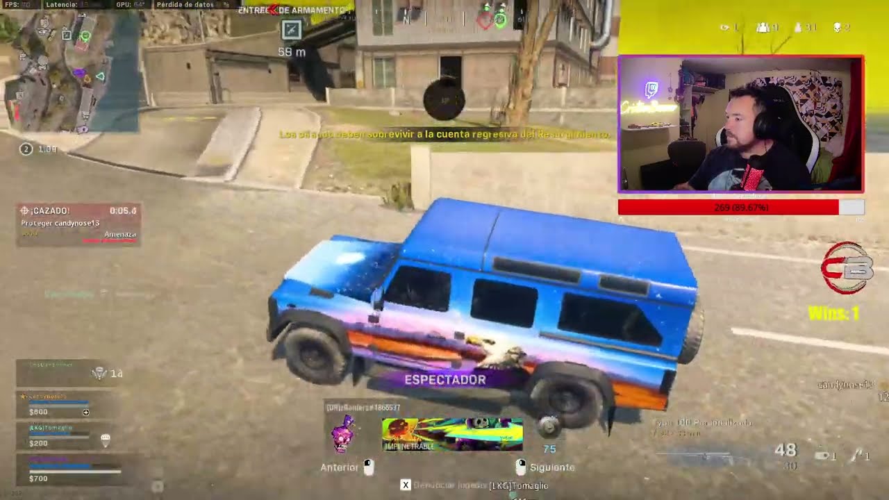 WARZONE CHILE - Nuevo RESURGIMIENTO - Tomaglio - zRiders - Candynose