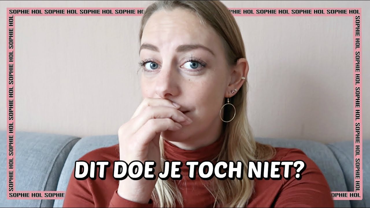 VLOG 1373 IK SCHRIK HIER VAN Sophie Hol 2020 YouTube