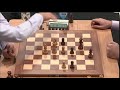 Look at the speed of carlsen how he went from 6 second to 34 second