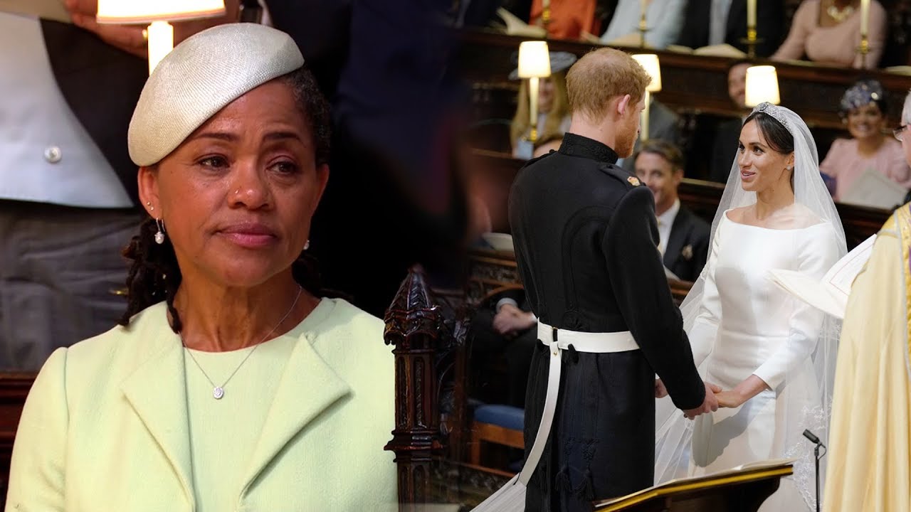 Meghan's Mum cried throughout the ceremony & then we cried