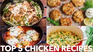 5 Easy \& Delicious CHICKEN RECIPES for Quick Lunches \& Dinners | Viral \& Reviewed