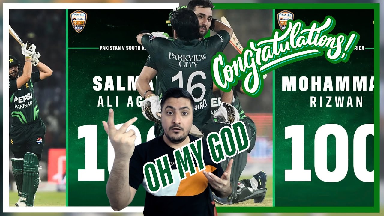 Oh My God Pakistan Chase 352 Runs 2 Bhai Dono Tabahi Rizwan and Salman ...
