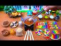 Miniature Rainbow Chocolate Cake 🌈 How to Make Rainbow Dessert 🌈 1000+ Sweet Cake