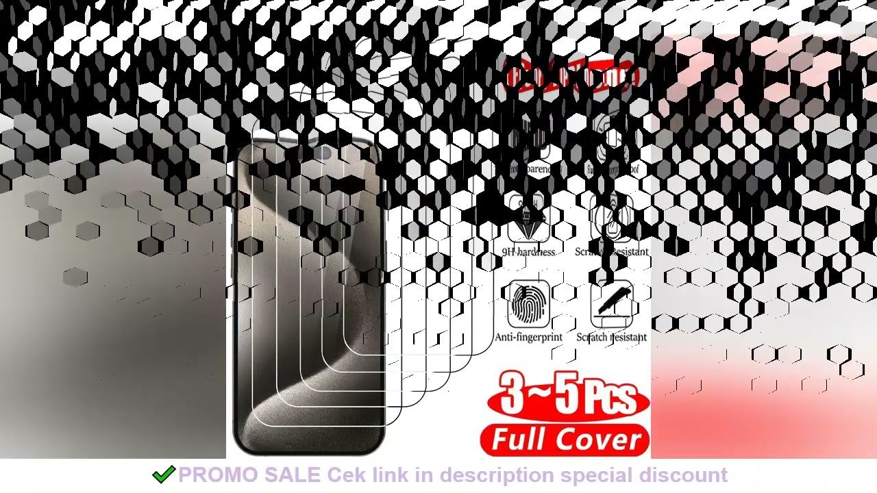 Clear Glass Film For iPhone 15 16 17 Pro Max Screen Protector For iPhone 11 12 13 14 15 Pro Tempered