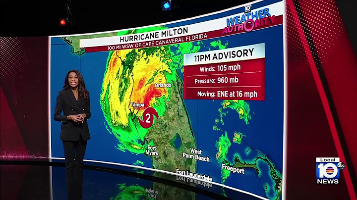 Hurricane Milton remains strong Category 2 as it moves into central Florida