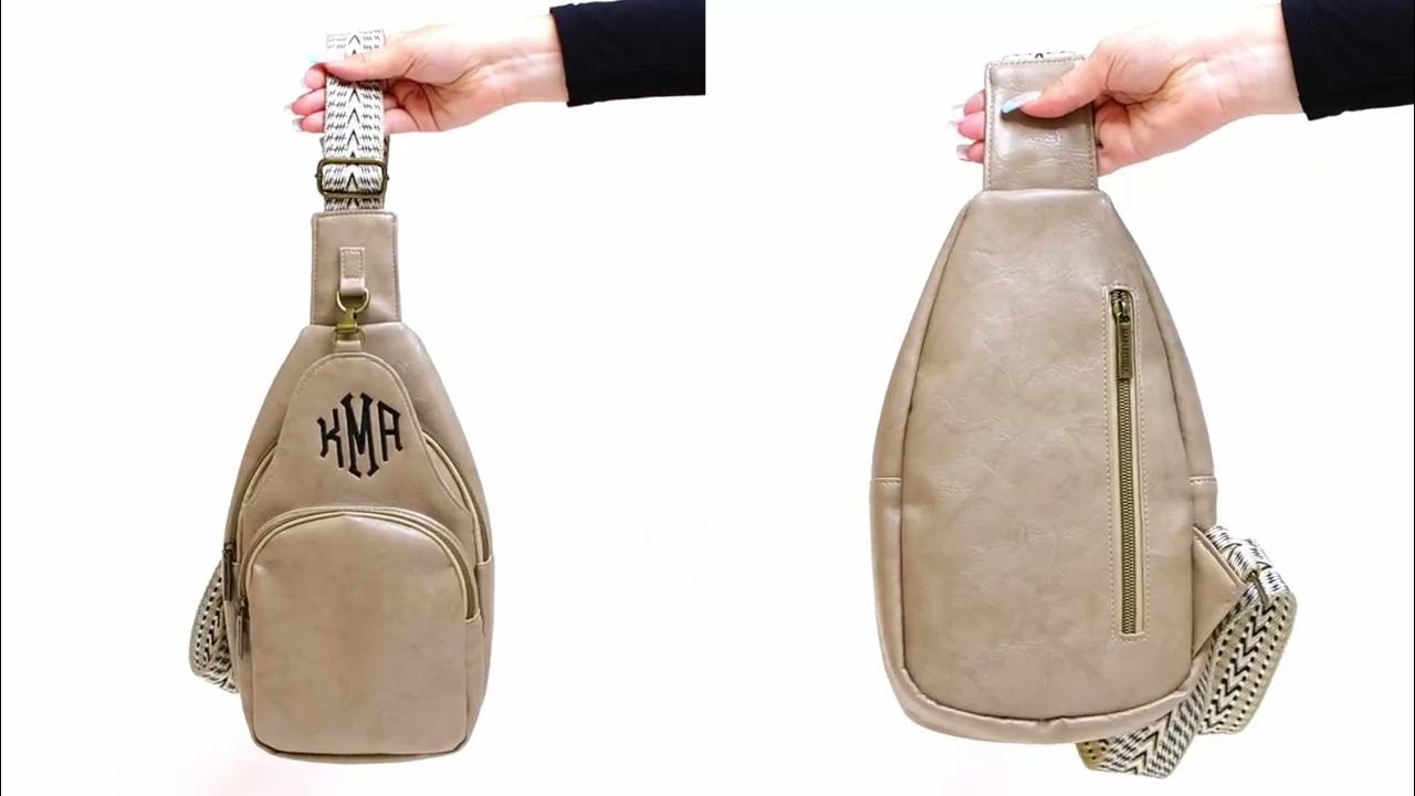 Monogrammed Sling Pack - Marleylilly