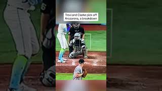 Catcher’s eyes help the pitcher get an out, a breakdown #yankees #newyork #baseball #mlb #sports