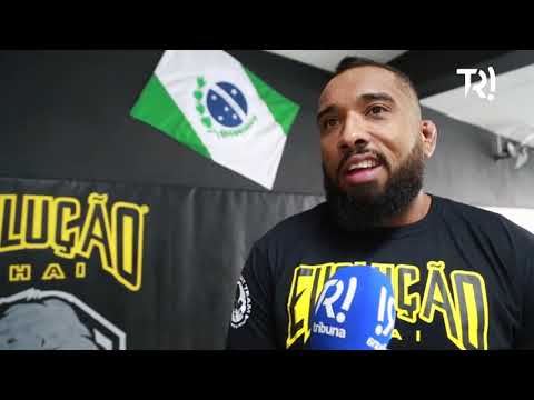 UFC Uruguai: Raphael Bebezão vem para Curitiba e faz preparação para o combate