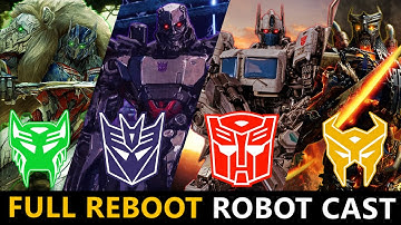 All 50+ Reboot Universe Transformers As Of 2024 | All Cast Robots, Factions & Confirmed Characters!