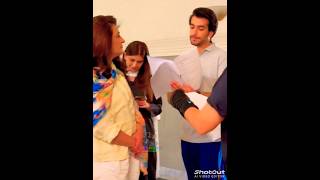 Kubra Khan And Suja Asad Behind The Scene Of Doctor Bahu Episode 11121314