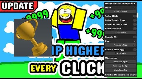 [FREE UGC] Jump Higher Every Click! OP SCRIPT (FAST CLICK - FAST FARM COIN - COMPLETE MINIGAME)