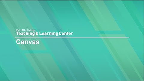 Canvas: Assigning Peer Reviews and Completing a Peer Review