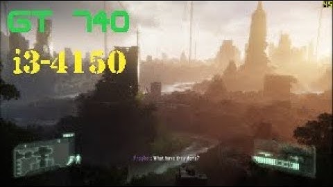 Playing Crysis 3 on i3-4150 Nvidia GT 740 2GB DDR5
