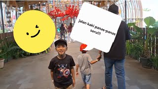 Mengunjungi DuSem.. kok sepi? Bisa buat maraton nih. Luas bangett! #dusunsemilir #dusem #semarang