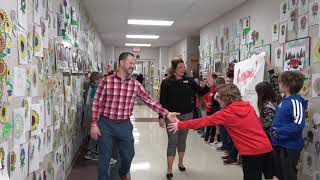 Dunklin R-5: Pevely Elementary Students Congratulate Dunlap & Dixon