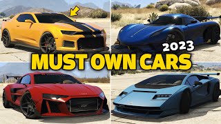 Top 10 Cars You Must Own in 2023 | GTA 5 Online