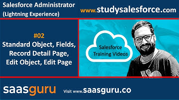 02 Standard Object, fields, Record detail Pages, Edit object, edit pages in salesforce lightning