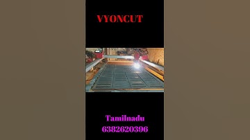 🔧 CNC Mini Gantry Machine in Action | Vyoncut Machinery #minigantry #cnc #cncplasma