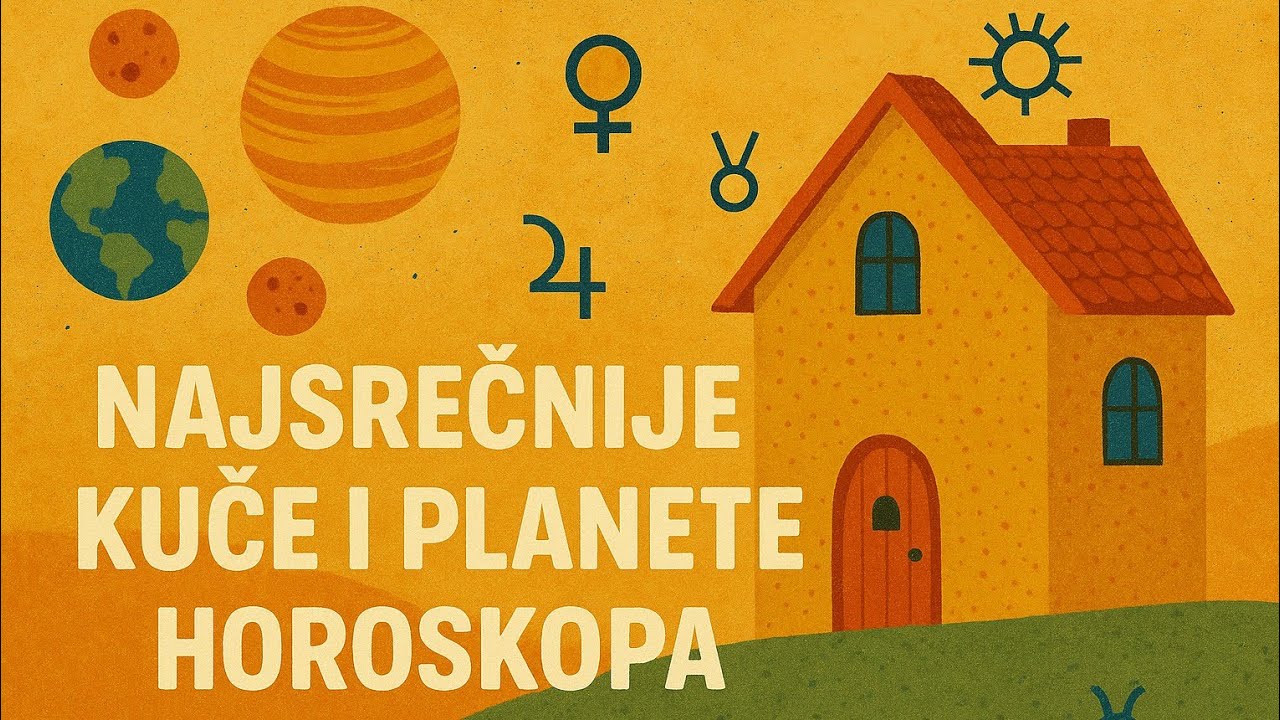 Najsrećnije planete i kuće horoskopa /Daniel Šijaković