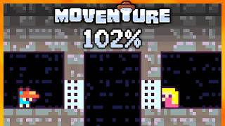 Moventure - 102% Completion (Full Game Walkthrough / No Commentary)