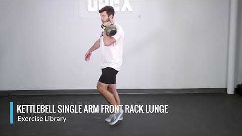 Kettlebell Single Arm Front Rack Lunge - OPEX Exercise Library