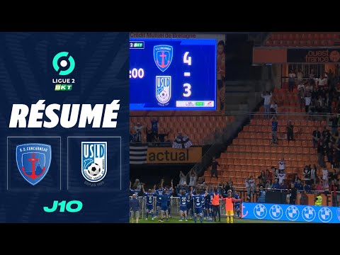 Concarneau Dunkerque Goals And Highlights