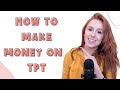 YouTube How to Make Money on Teachers Pay Teachers