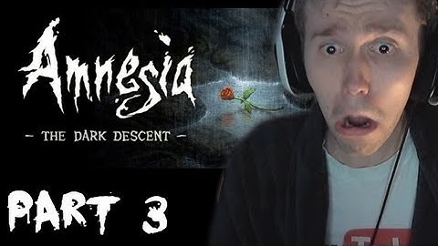 SCARY GAMES! - Amnesia The Dark Descent Walkthrough Part 3 w/ Facecam & Reactions