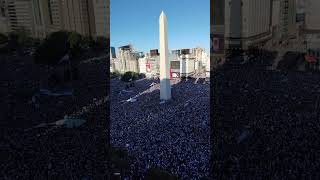 Thousands Gather in Buenos Aires to Celebrate World Cup Win