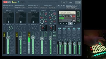 Voicemeeter Midi Board updated showing