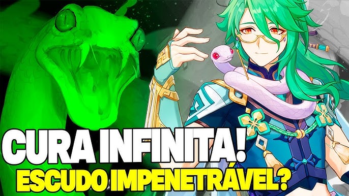 Remédios Herbais] Disponível agora, evento web de novo personagem de Genshin  Impact: Baizhu!