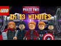 MCU: PHASE 2 in 13 minutes [LEGO STOPMOTION ANIMATION] The Infinity Saga part 2