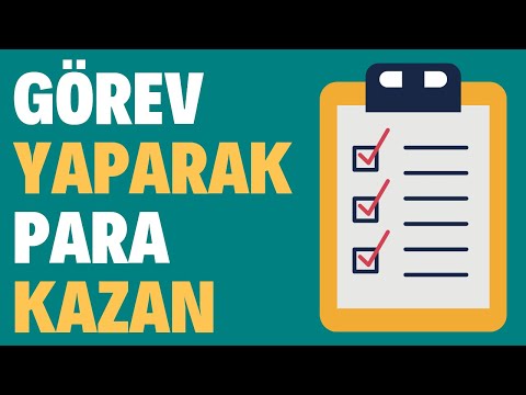 GÖREV YAP PARA KAZAN - ÇOK BASİT HERKES YAPABİLİR!🤑