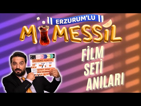 ERZURUMLU MÜMESSİLİN FİLM SETİNDEKİ ANILARI